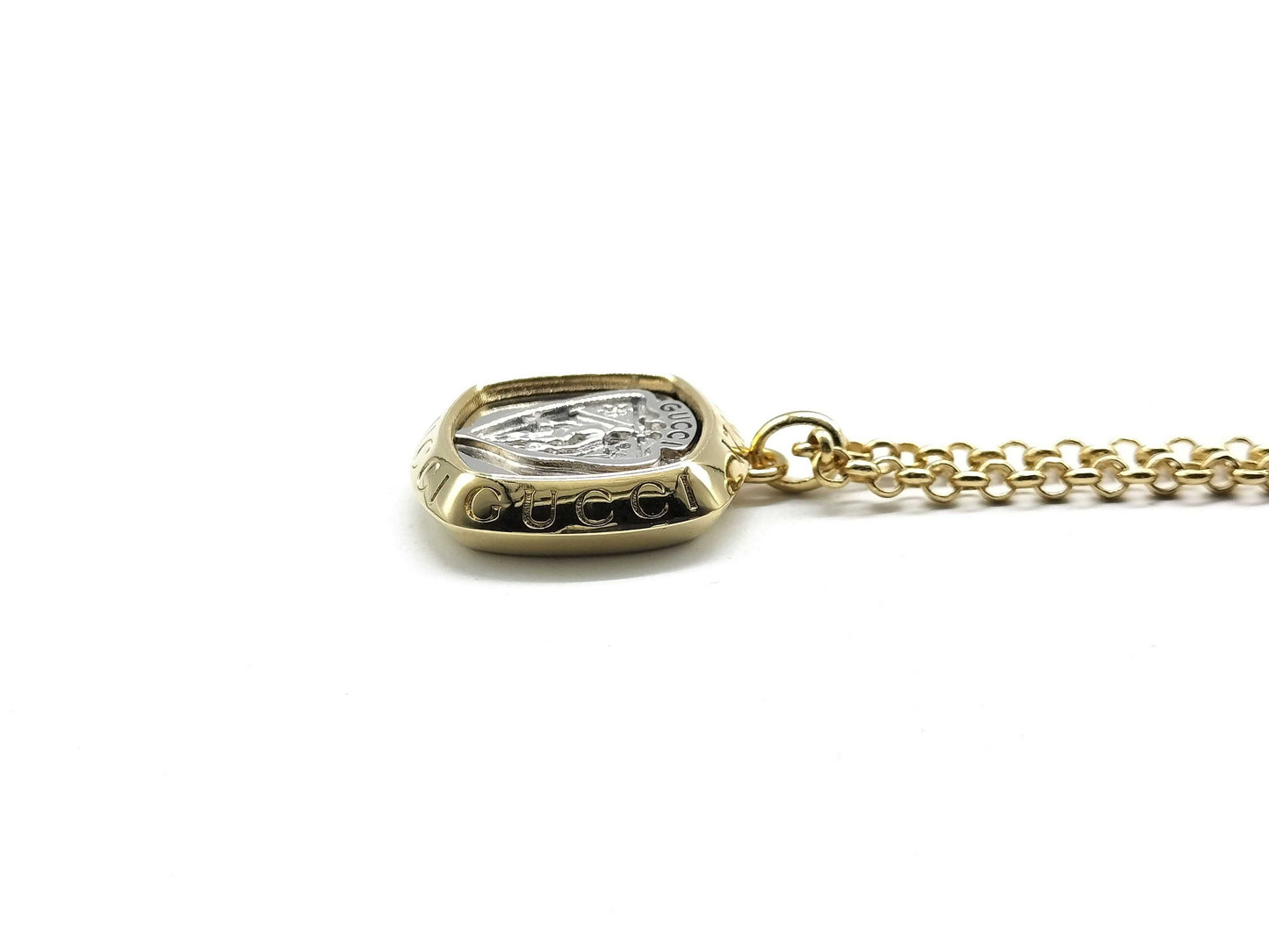 GUCCI New Old Gucci Logo Necklace