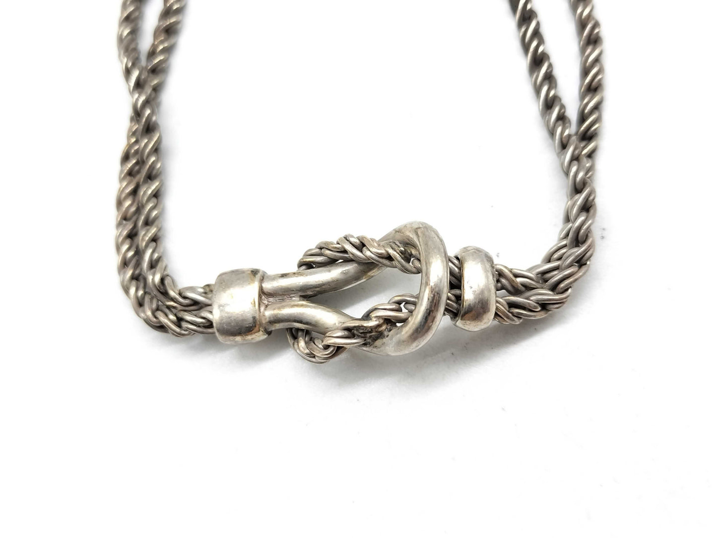 Tiffany & Co. Double Rope SV925 18.1g Bracelet/Bangle