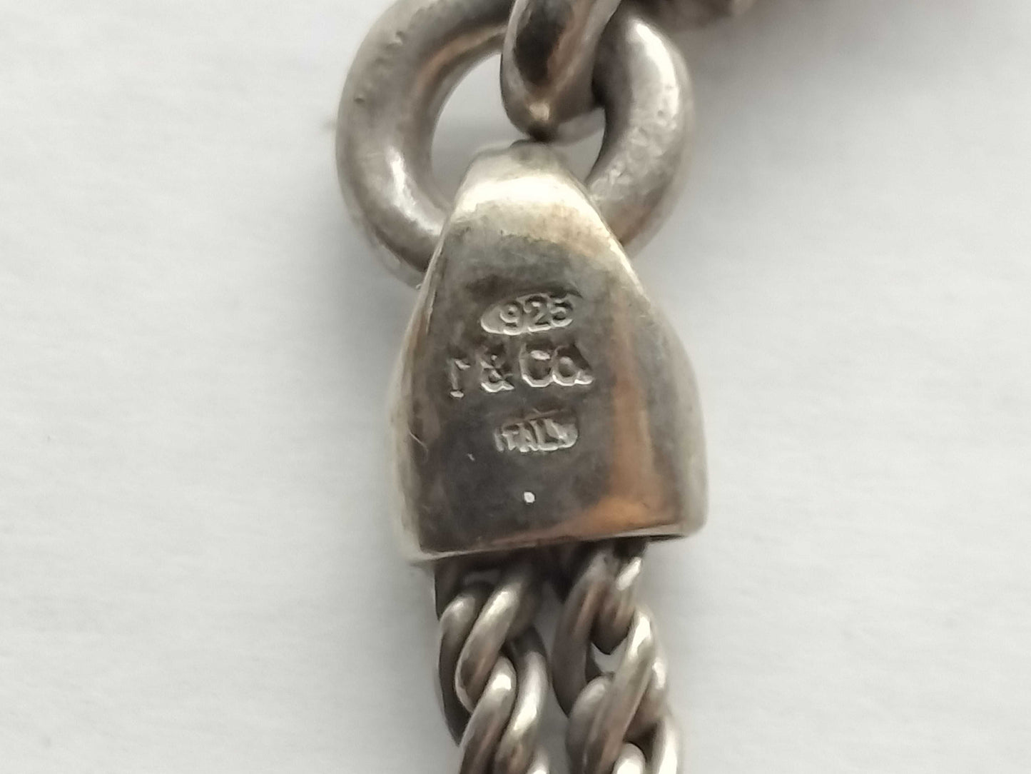 Tiffany & Co. Double Rope SV925 18.1g Bracelet/Bangle