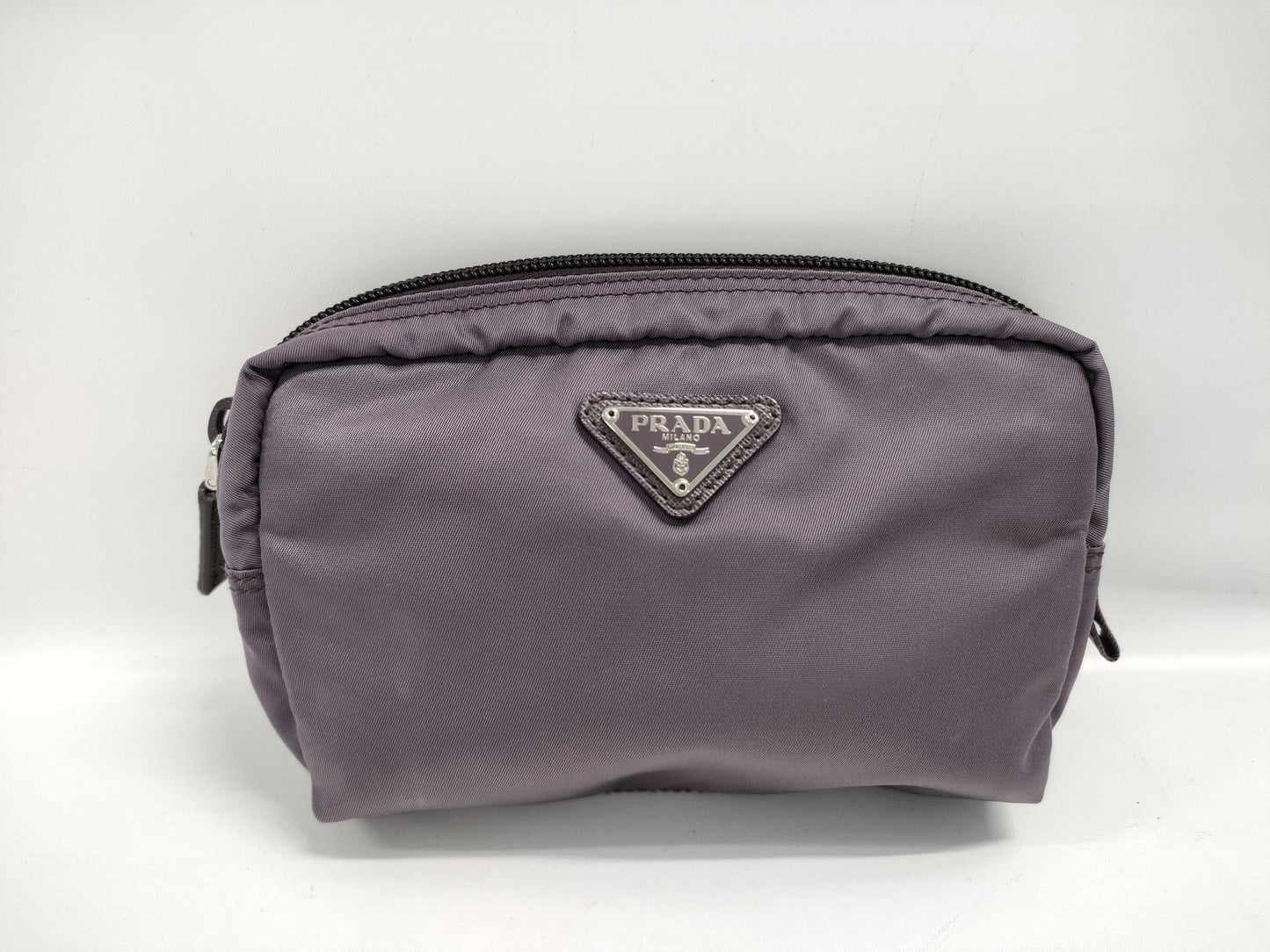 PRADA Nylon Pouch Purple Other Accessories