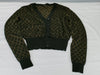 LOUIS VUITTON Damier Cardigan Cashmere Blend RW151A F7KC12OHU Cardigan