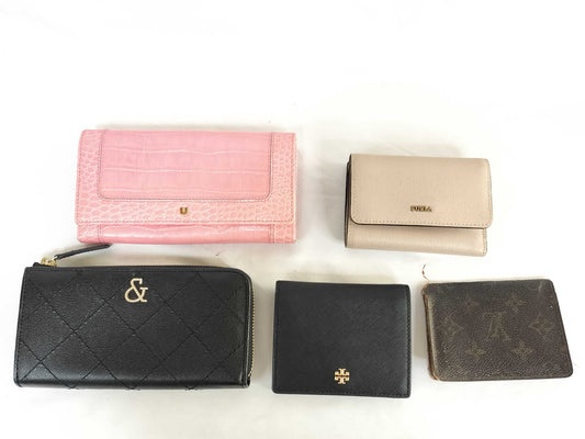 FURLA/Tory Burch/Ungaro etc. Wallets and card cases 5-piece set