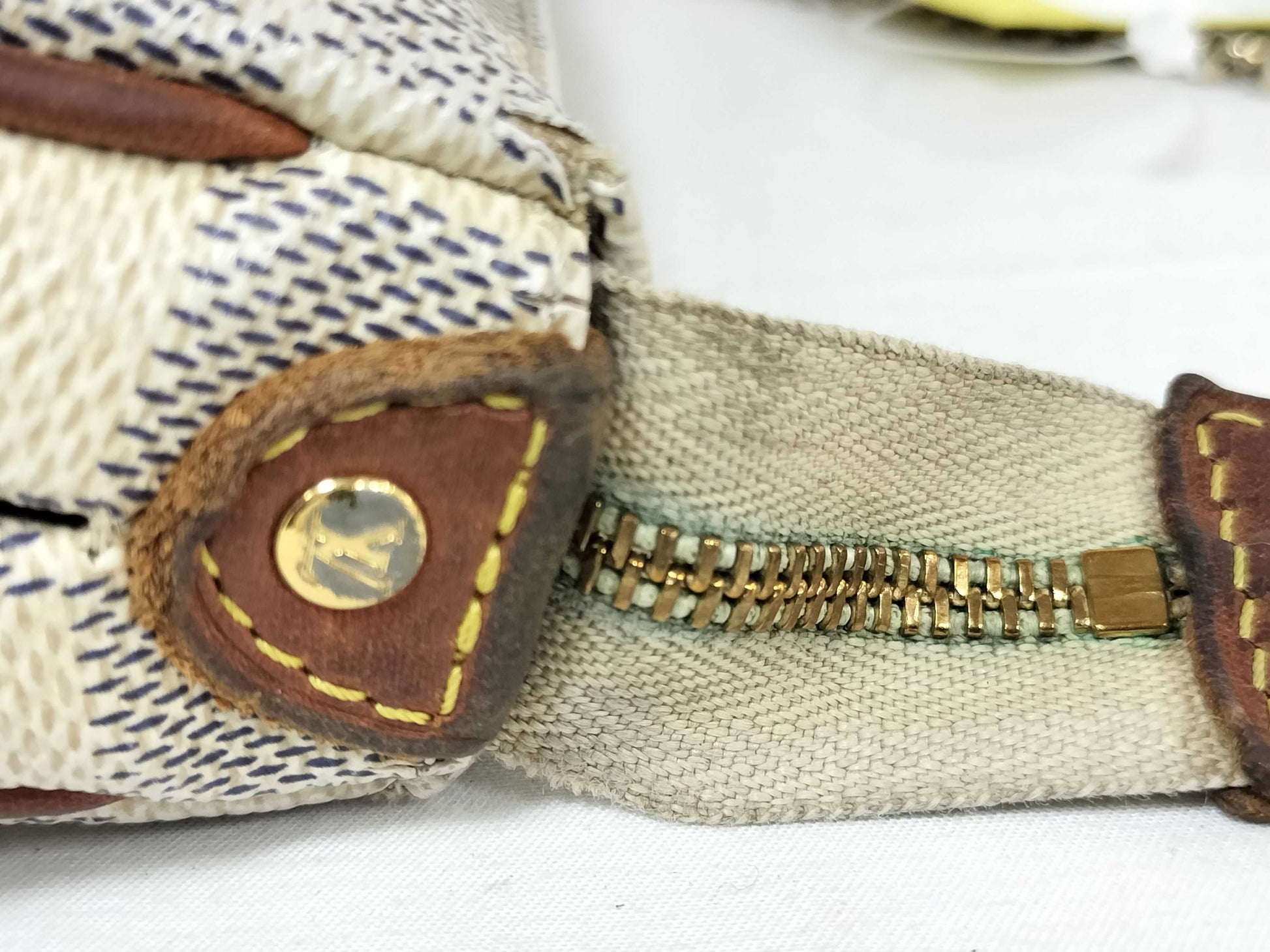 LOUIS VUITTON Damier Azul Eva Shoulder Bag Shoulder Bag