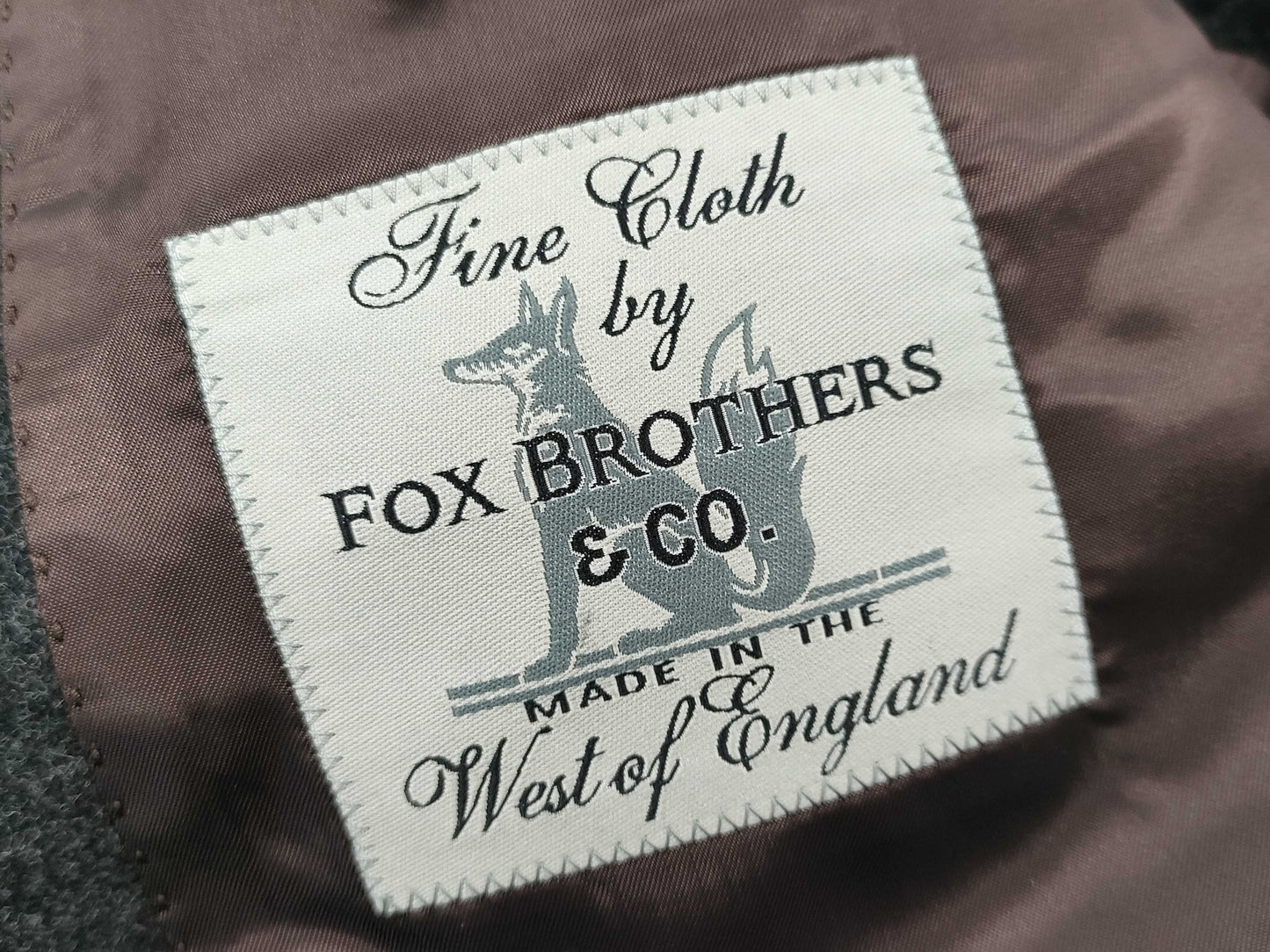 Fox Brothers Suit Vest Other Apparel