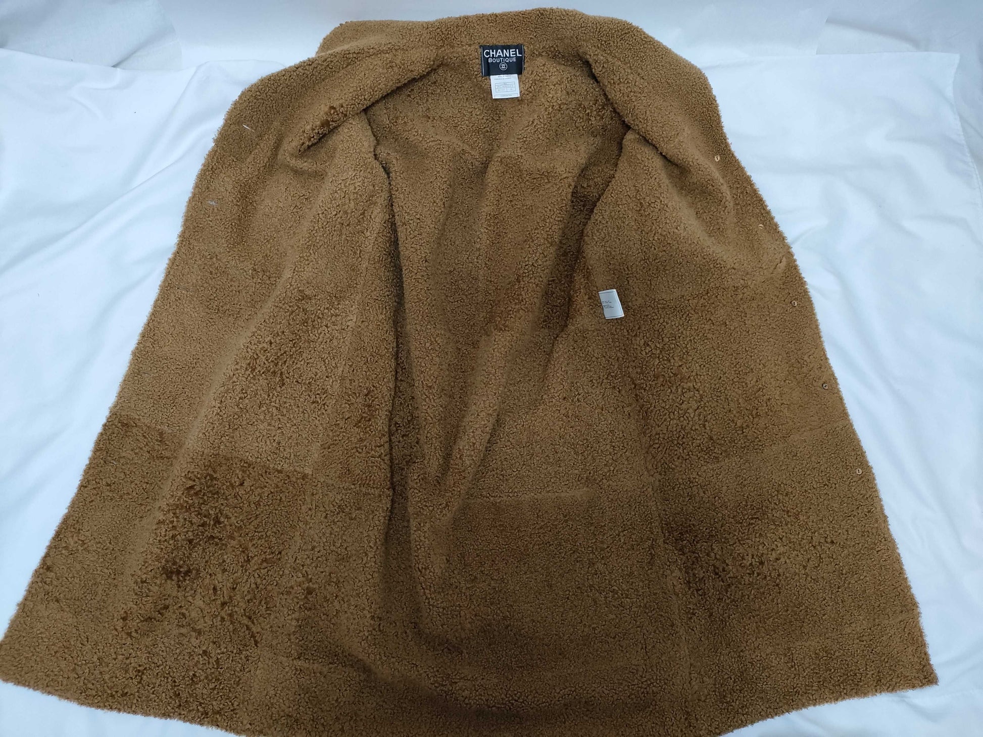 CHANEL 98A Tweed Coat Jacket