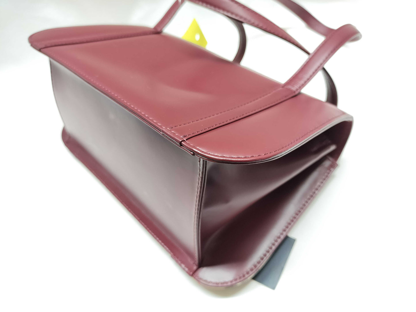 BURBERRY Nova Check x Leather Handbag Handbag
