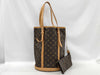 LOUIS VUITTON Monogram Bucket GM Tote Bag