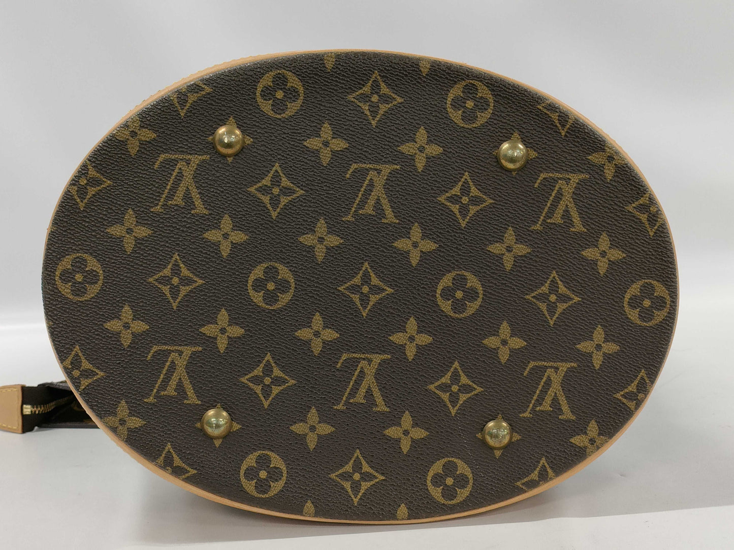 LOUIS VUITTON Monogram Bucket GM Tote Bag