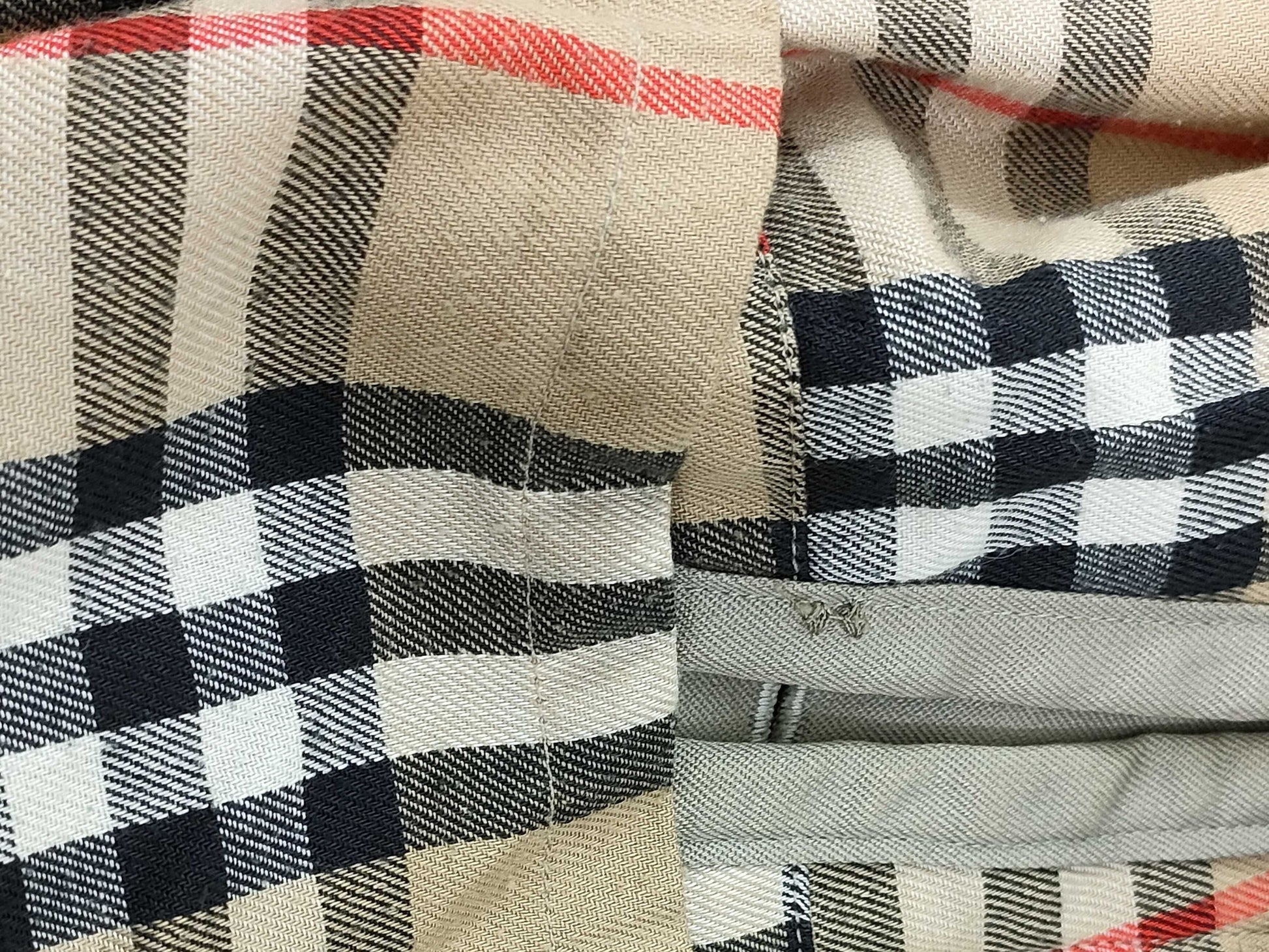 Burberrys Nova Check Trench Coat
