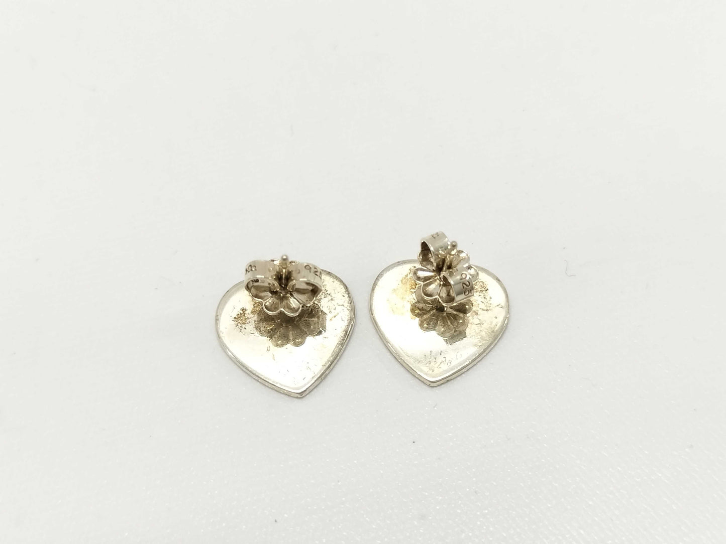 Tiffany & Co. Heart Earrings, SV925, 3.4g
