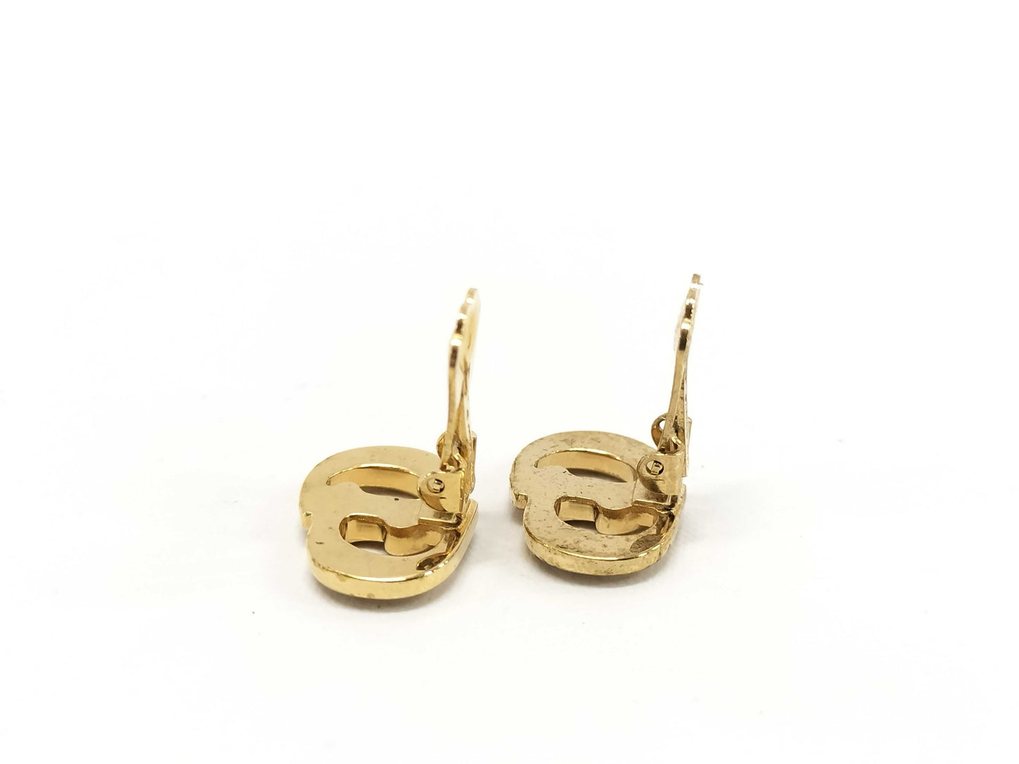 Dior logo earrings
