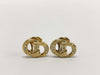 Dior logo earrings