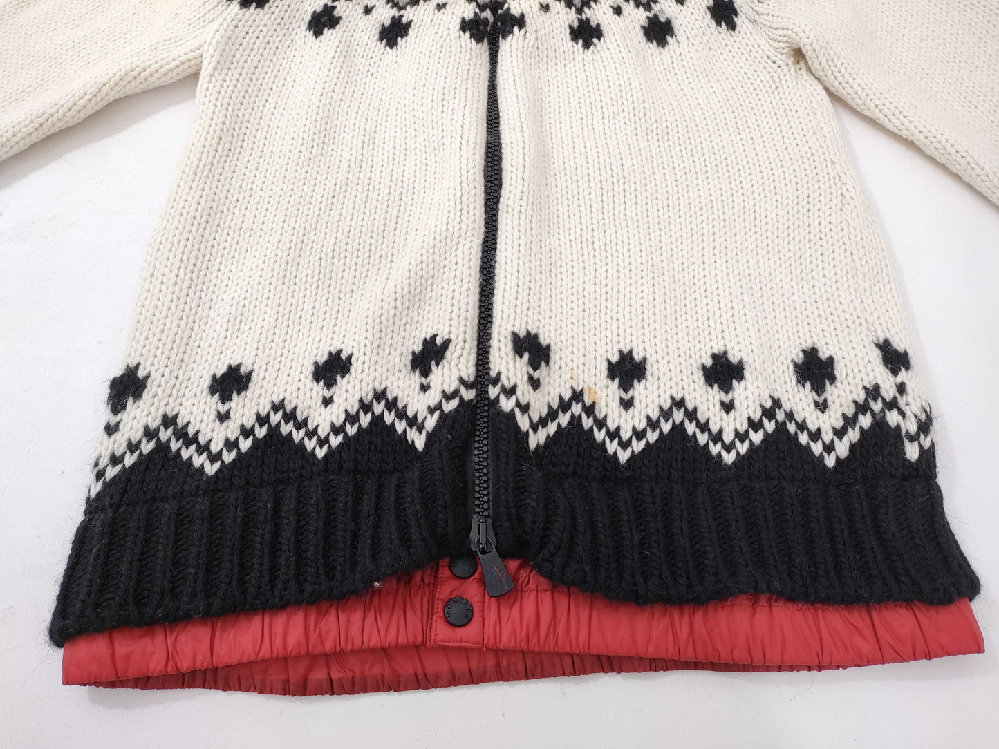MONCLER Down Knit Top