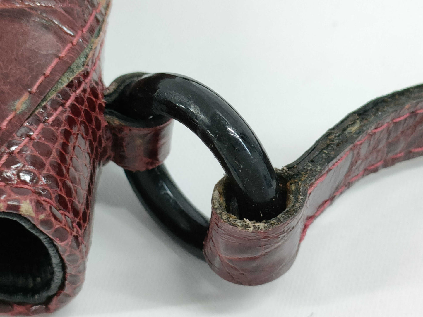 Yves Saint Laurent Patchwork Crocodile Shoulder Bag