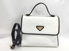 Yves Saint Laurent logo 2-way handbag