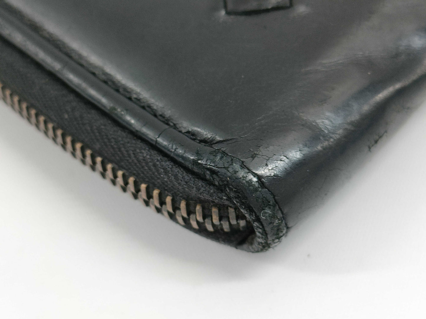 BOTTEGA VENETA Crocodile Intrecciato Zippy Wallet