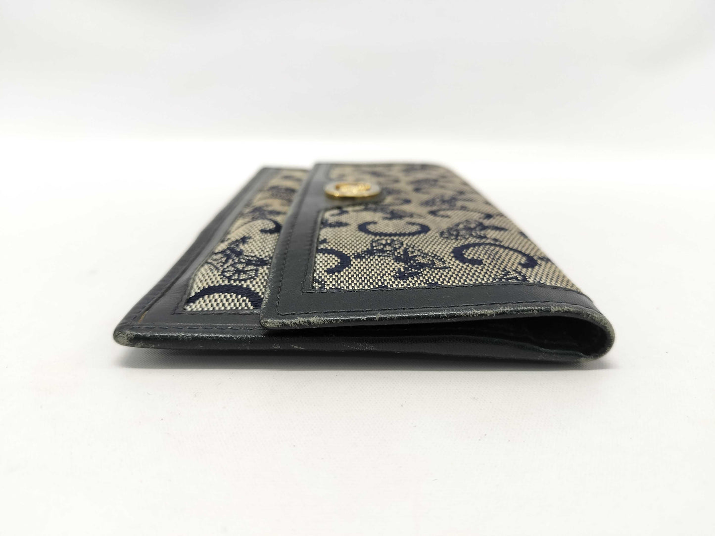 CELINE C Macadam Canvas Long Wallet