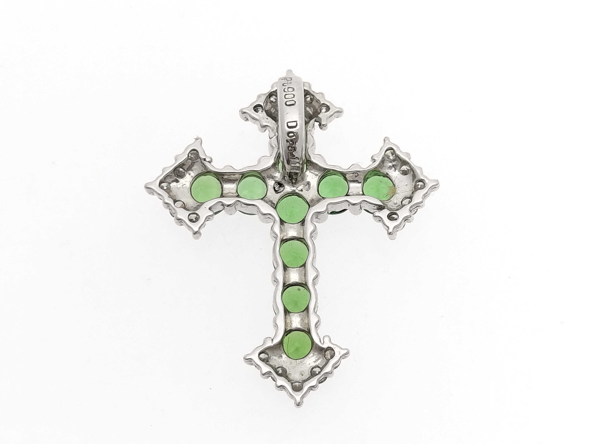 G1.17ct D0.25ct PT900 2.9g Pendant Top