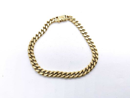 Kihei Double-Sided Single K18 20.1g Bracelet/Bangle