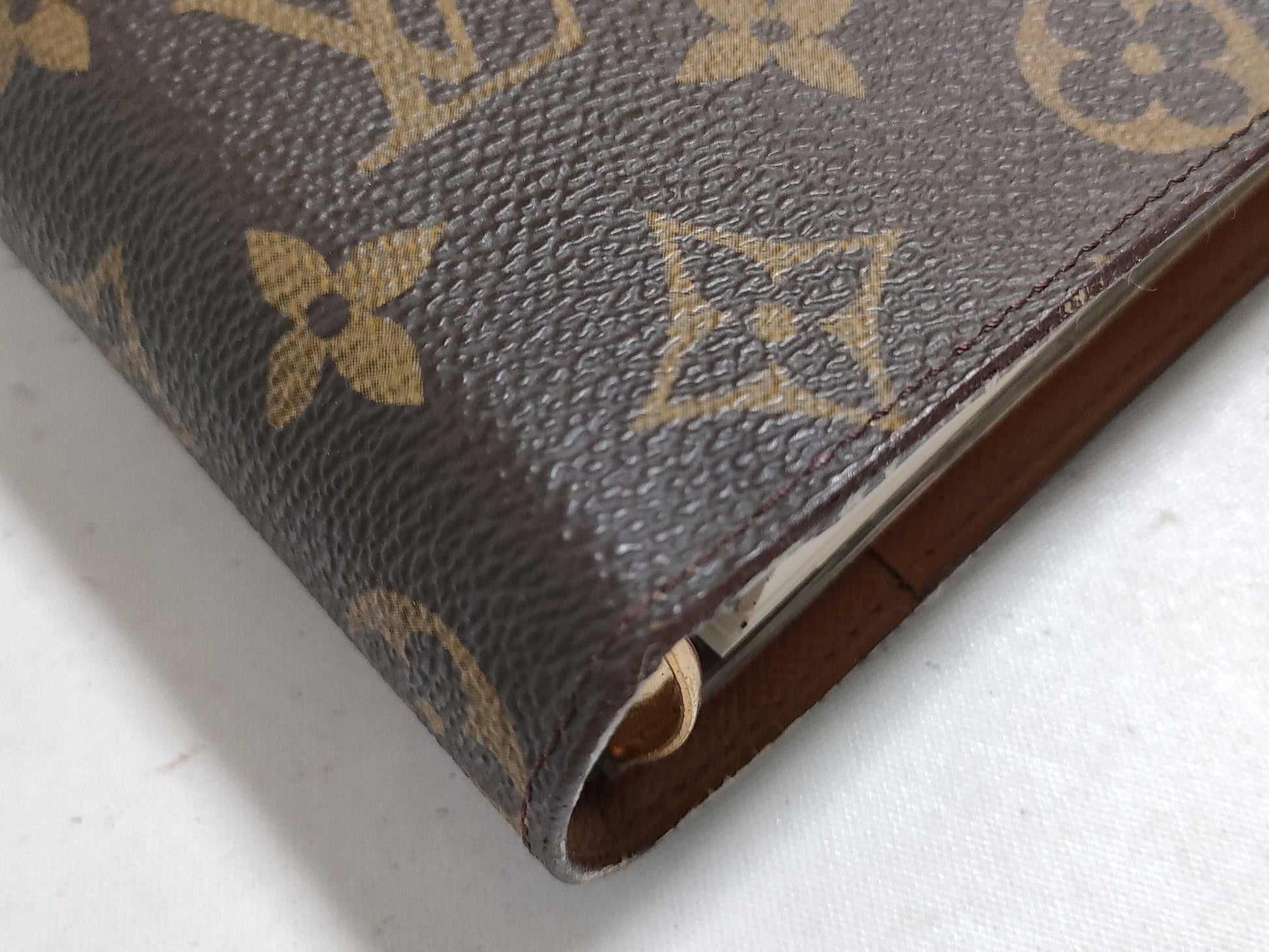 LOUIS VUITTON Monogram R20106 Agenda GM Notebook Cover