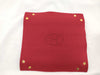 HERMES Vidpoche Felt Red Other Accessories