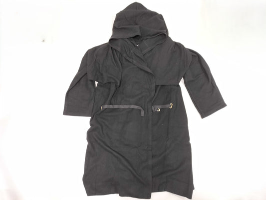 Yohji Yamamoto Ys Wool Coat in Black