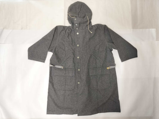 Yohji Yamamoto Ys Wool Coat, Charcoal Gray