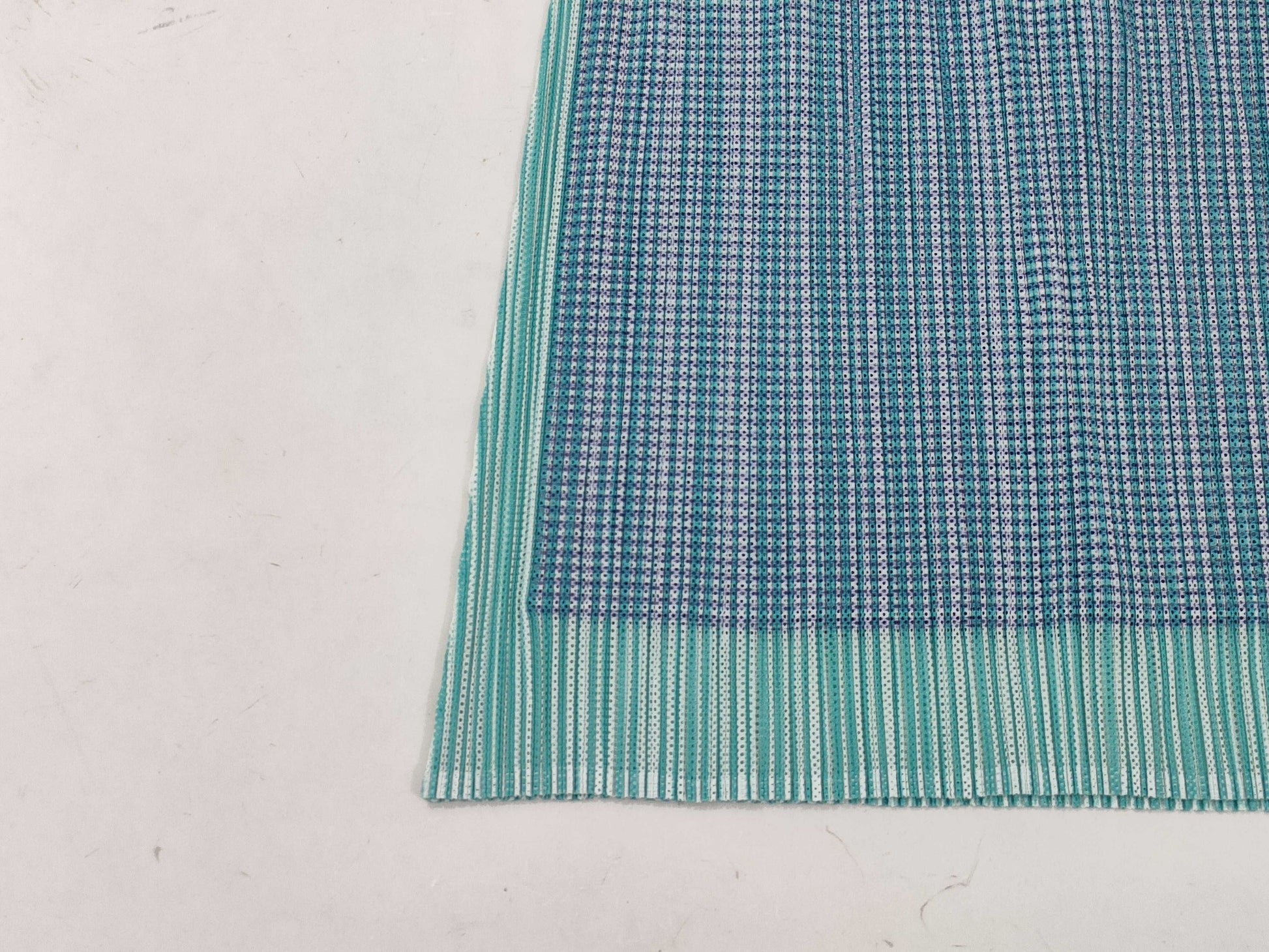 ISSEY MIYAKE Pleats Please Striped Skirt Green Skirt