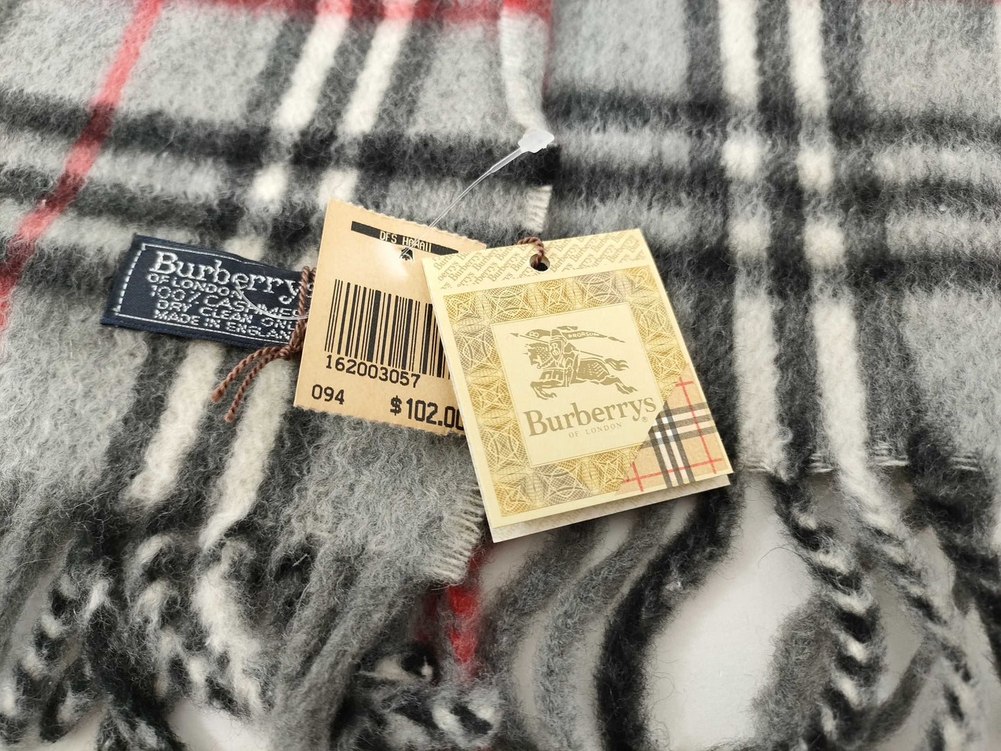 Burberrys Nova Check Scarf