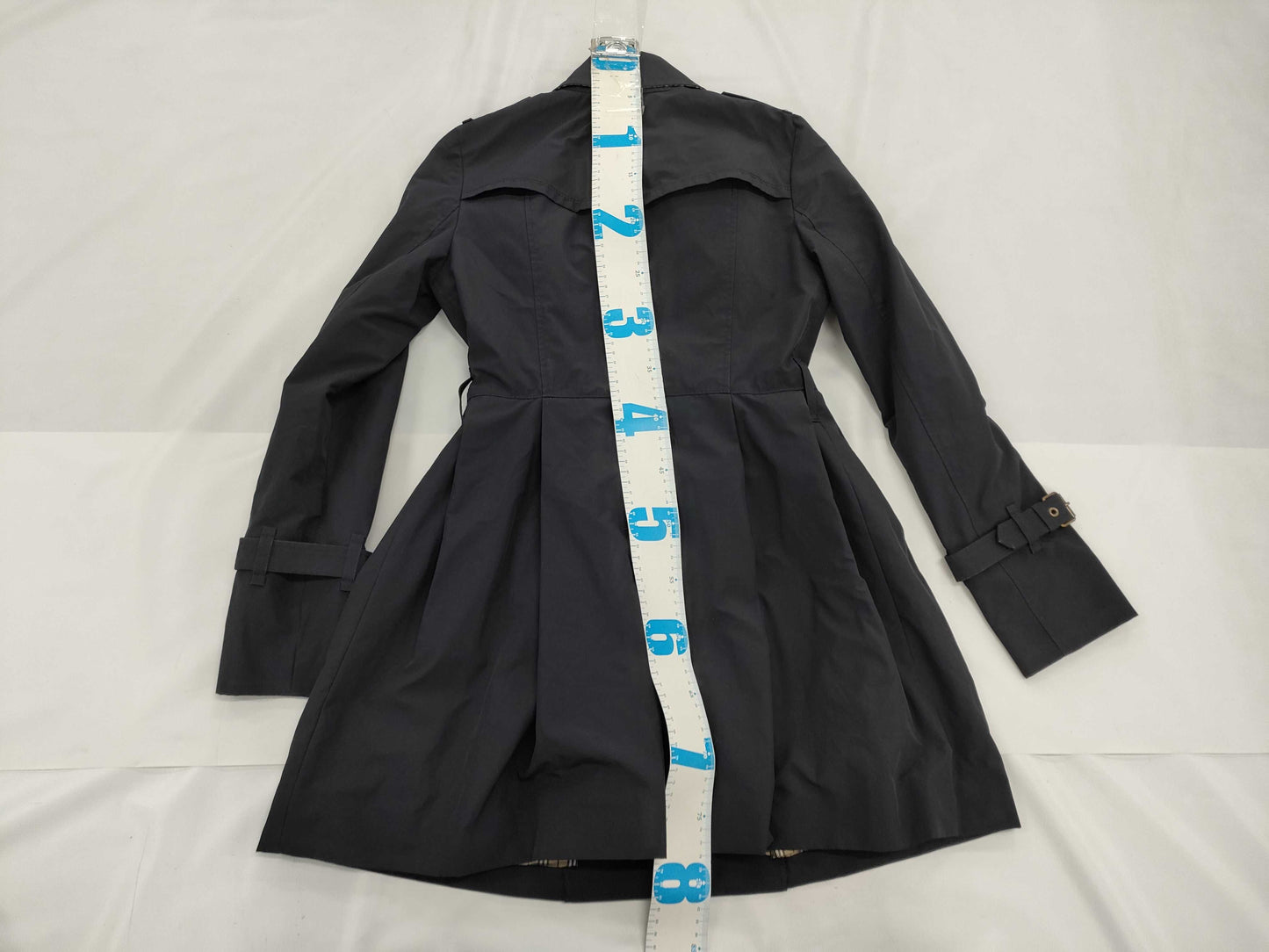BURBERRY Blue Label Crestbridge Trench Coat Navy