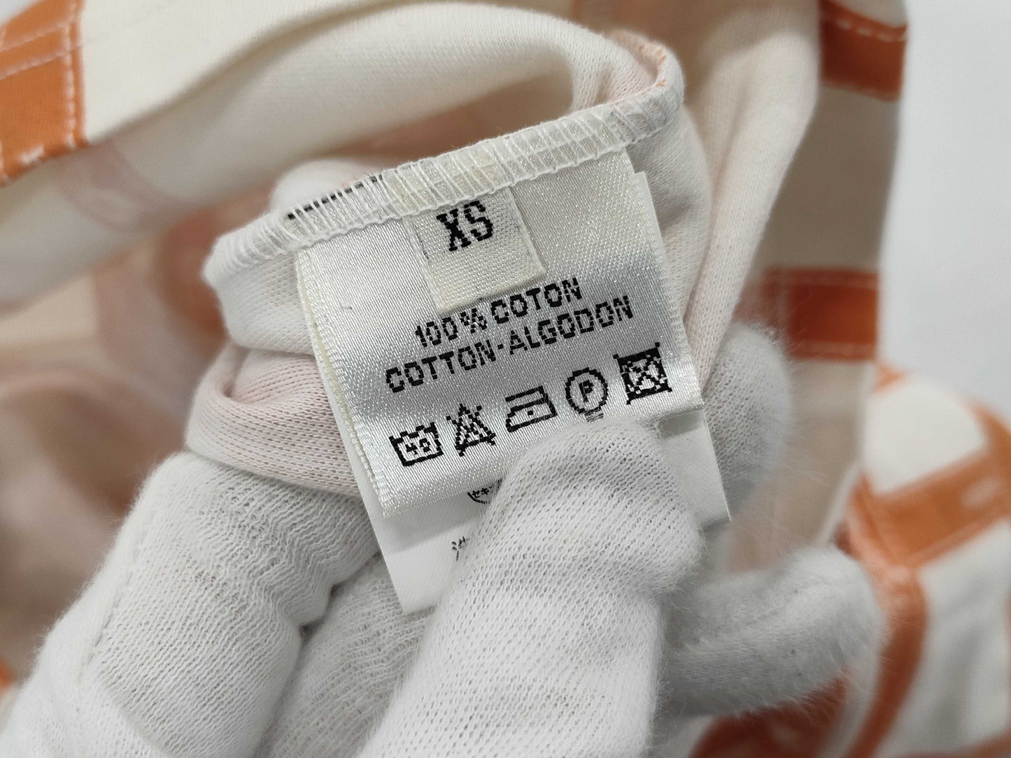HERMES Ribbon Long Shirt Tops