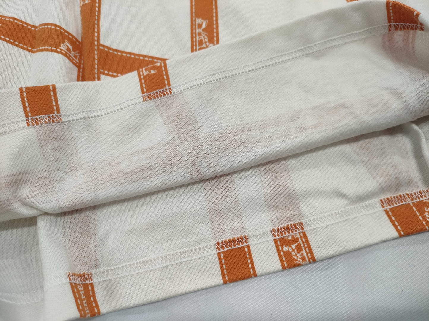 HERMES Ribbon Long Shirt Tops