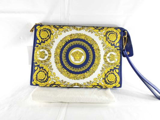 VERSACE Baroque Clutch Bag Clutch Bag