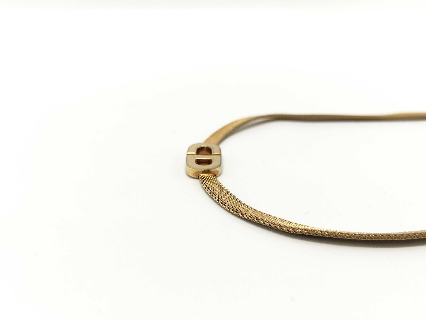 Dior CD logo choker necklace