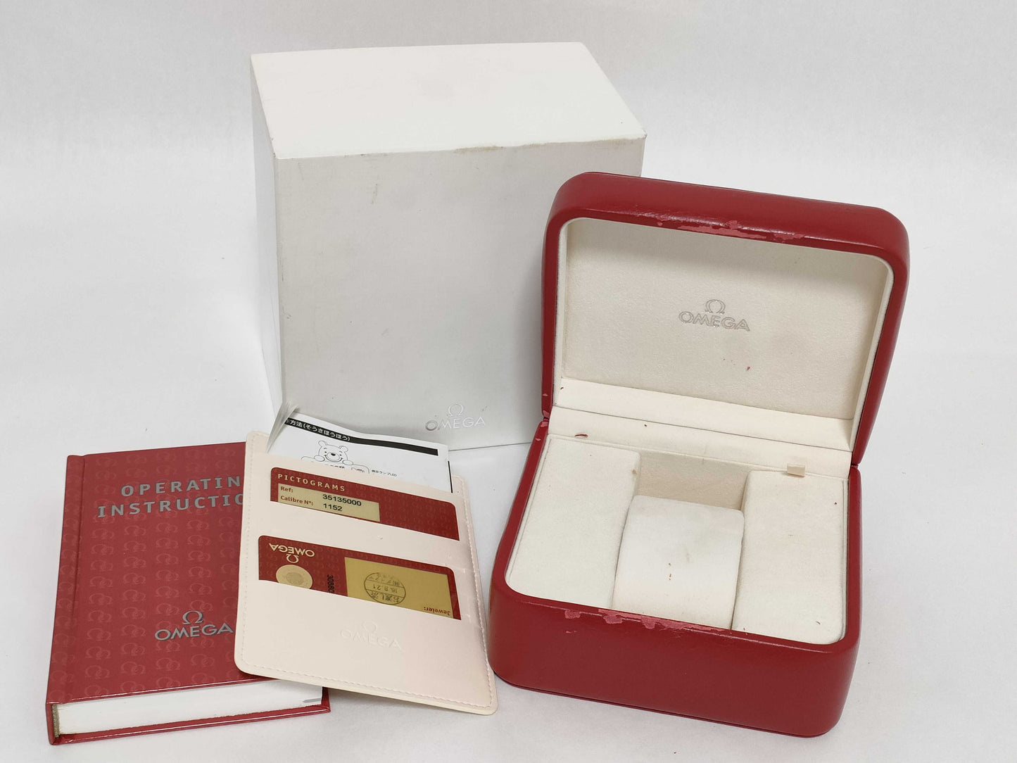 OMEGA Omega watch box with warranty Other accessories