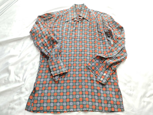Yves Saint Laurent patterned shirt