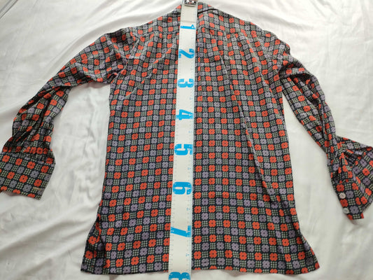 Yves Saint Laurent patterned shirt