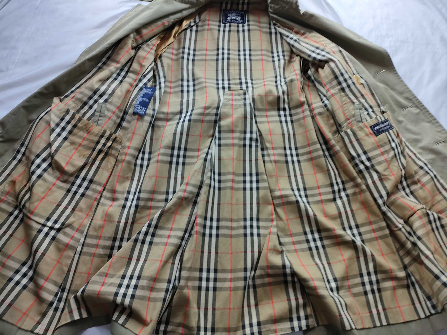 BURBERRY Nova Check Trench Coat