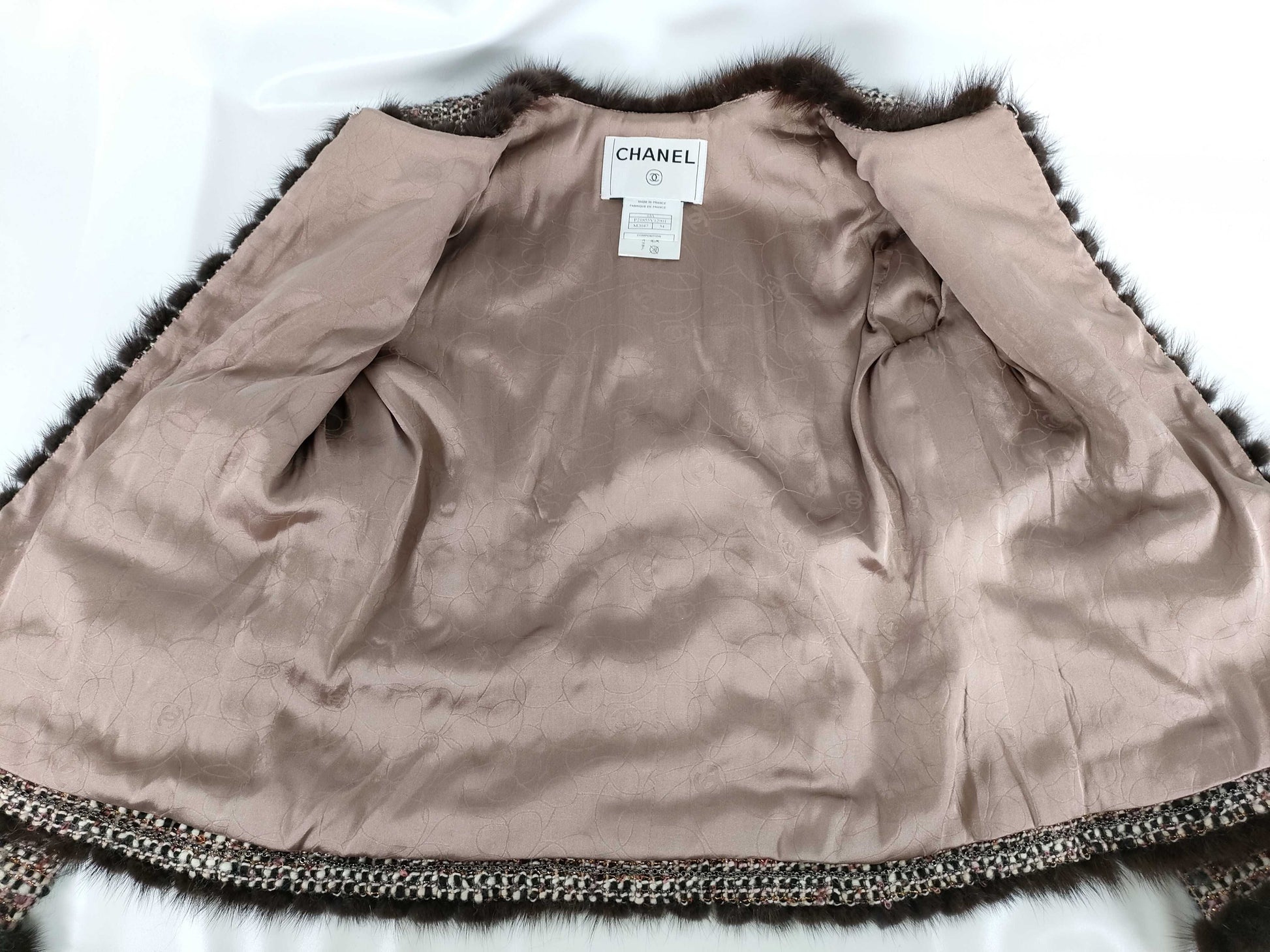CHANEL 03A Mink Jacket Jacket