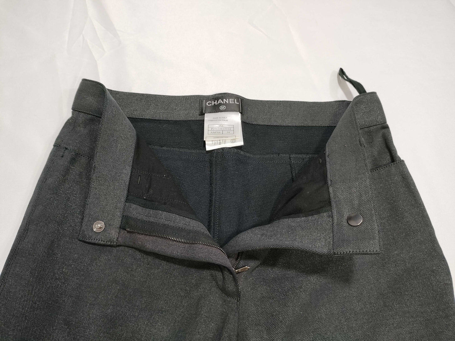 CHANEL Coco Mark 05A Denim Pants