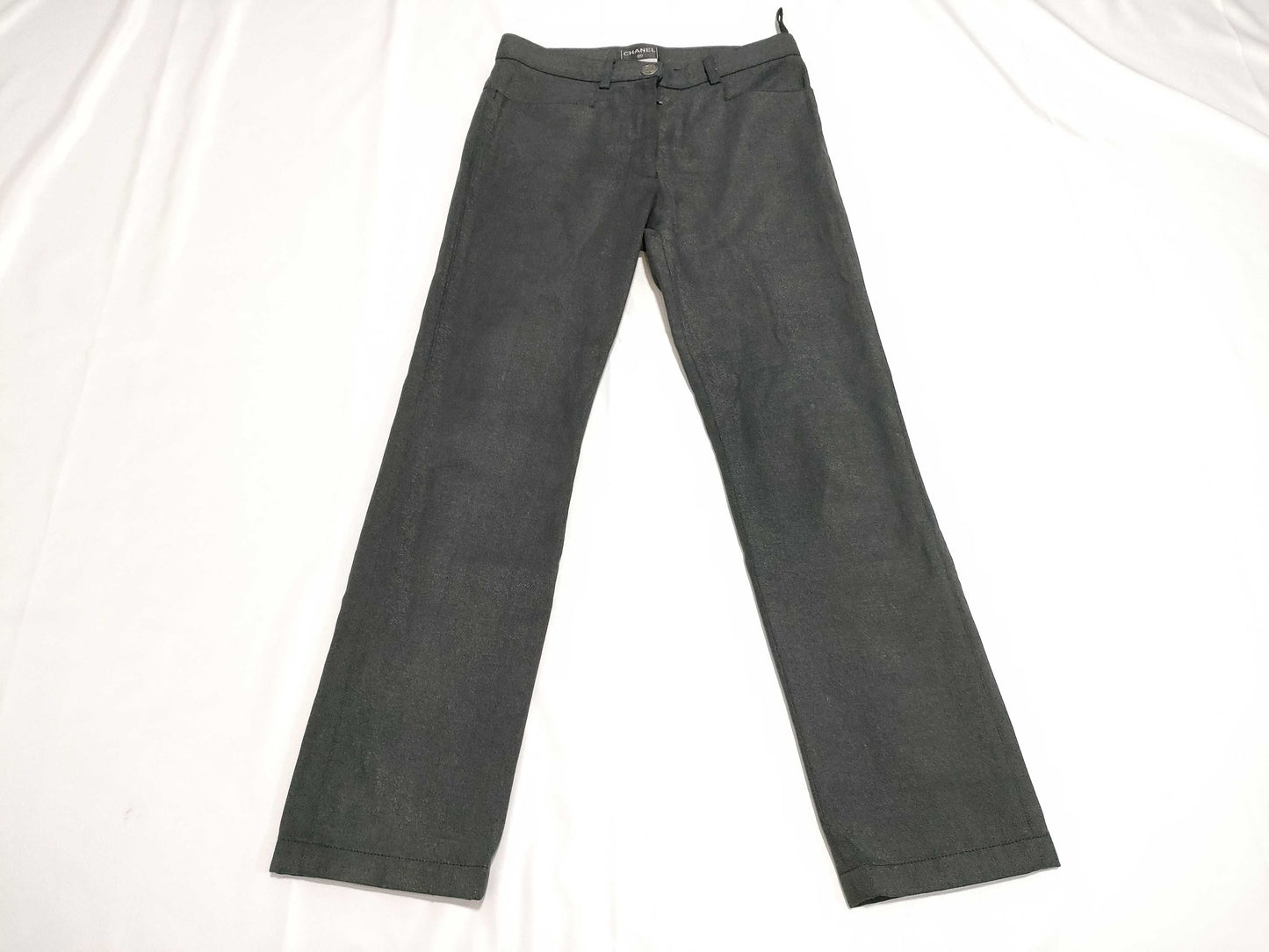 CHANEL Coco Mark 05A Denim Pants