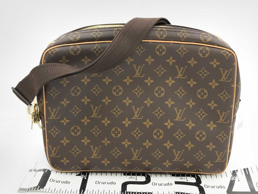 LOUIS VUITTON Monogram 257114427 M45252 Reporter GM Shoulder Bag