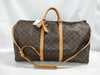 LOUIS VUITTON Monogram M41412 Keepall Bandouliere 60 Boston Bag