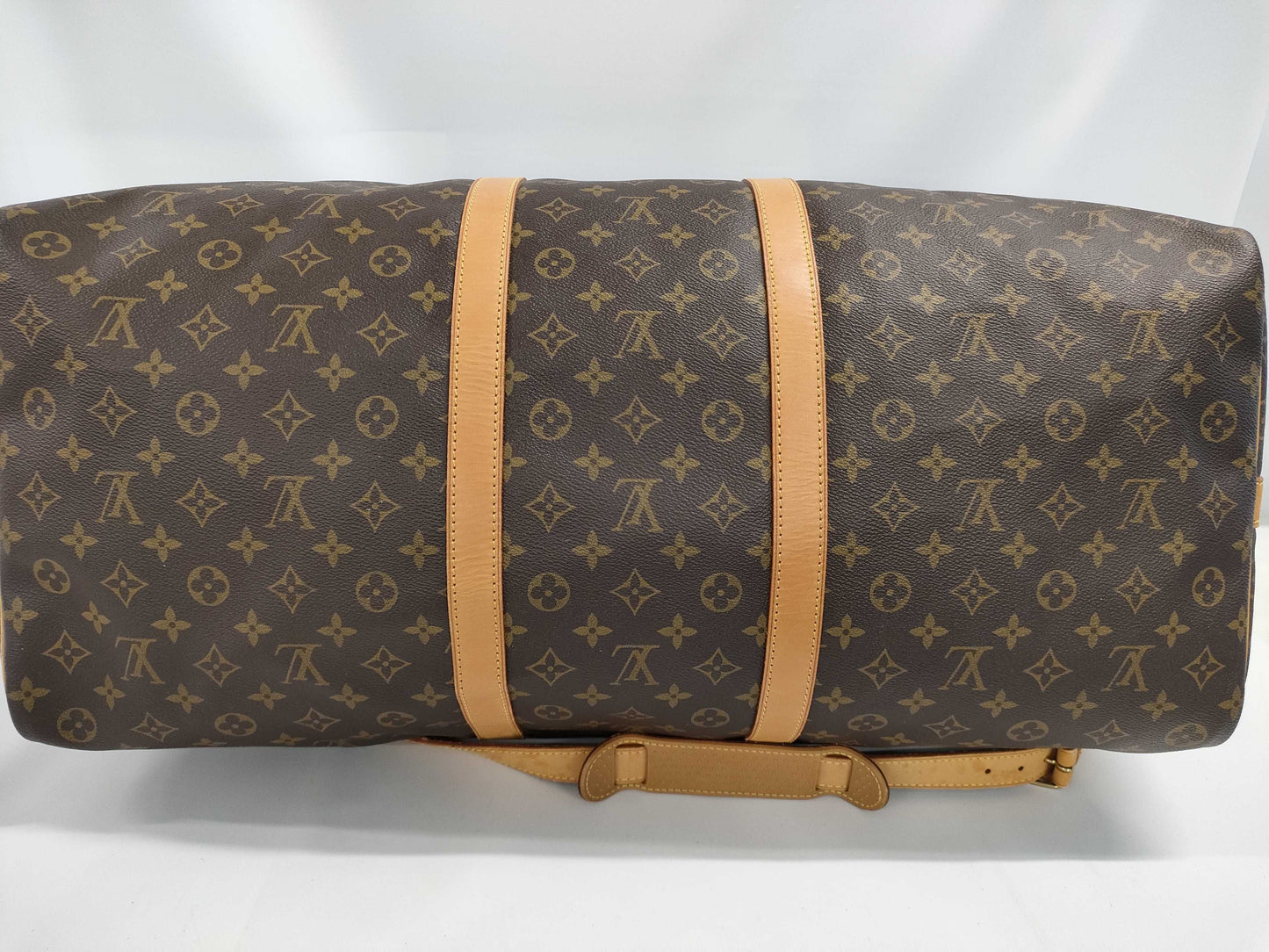 LOUIS VUITTON Monogram M41412 Keepall Bandouliere 60 Boston Bag