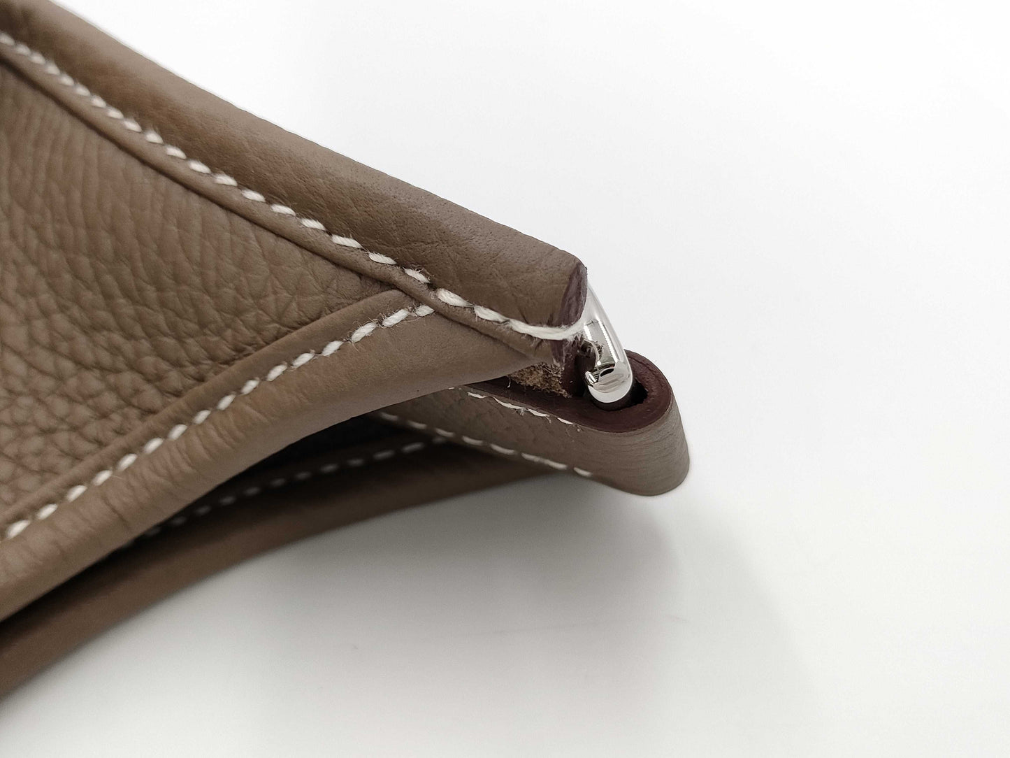 HERMES Evelyn 3 Trois 29 PM Etoupe Beige Shoulder Bag