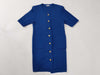 Yves Saint Laurent Wool Long Dress/Color Stone/Blue/Stain/Size L Dress