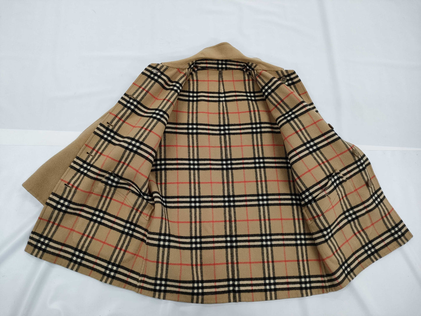 BURBERRY Wool Reversible Coat