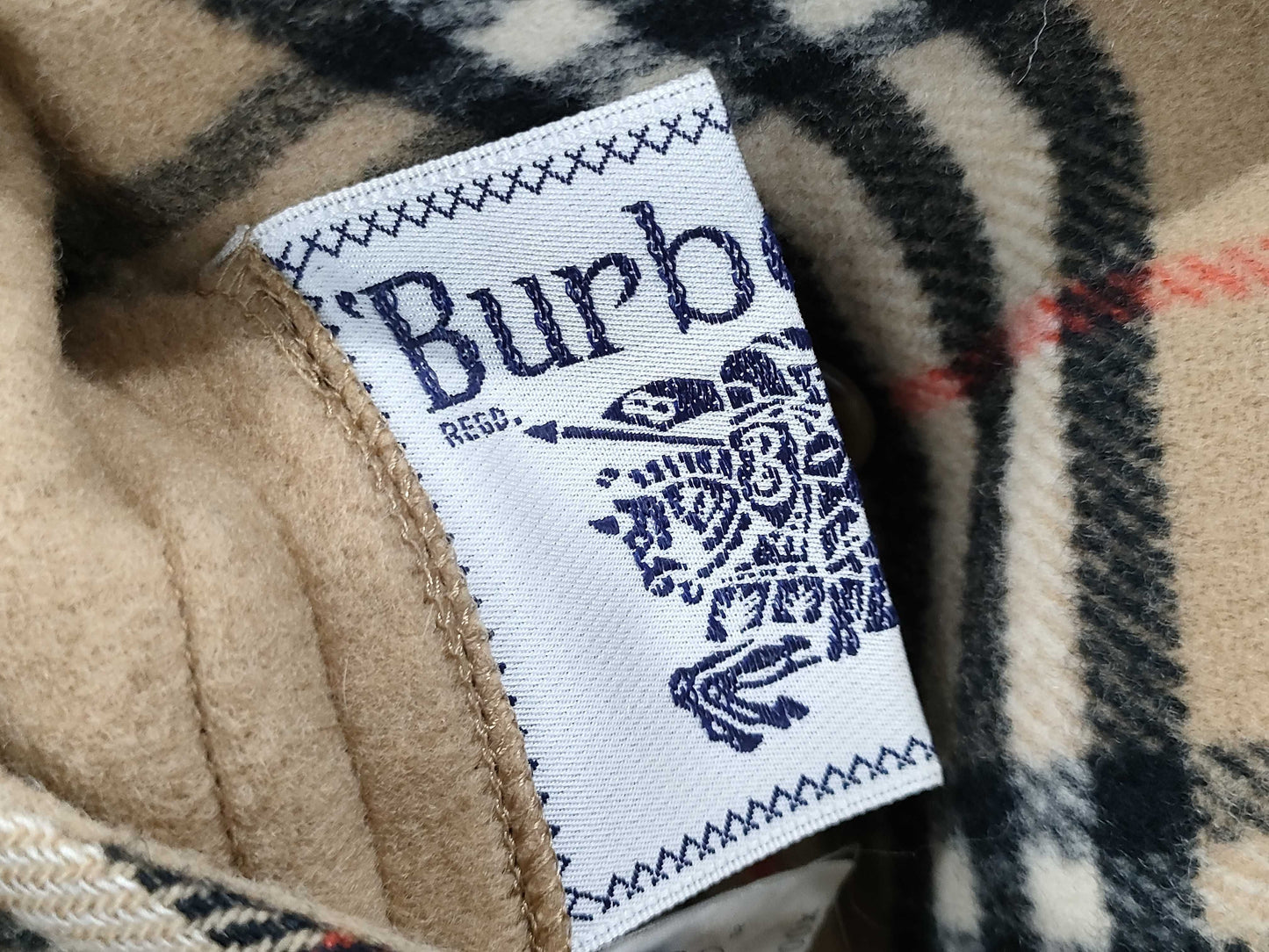 BURBERRY Wool Reversible Coat