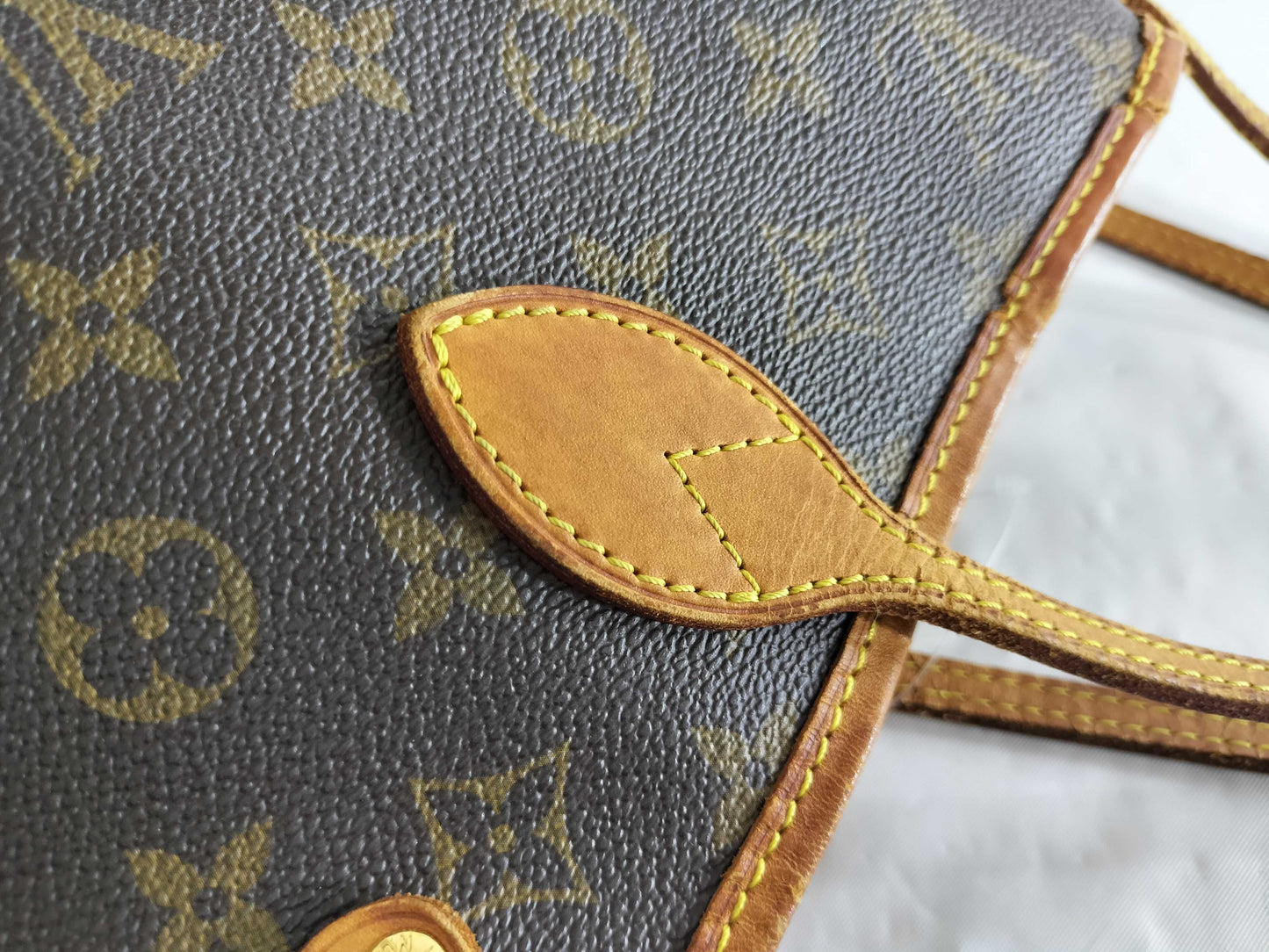 LOUIS VUITTON Monogram M40155 Neverful PM Old Tote Bag