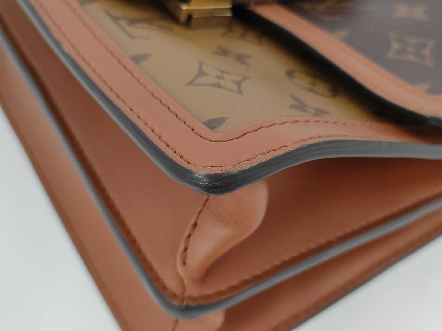 LOUIS VUITTON Monogram Dauphine MM Shoulder Bag